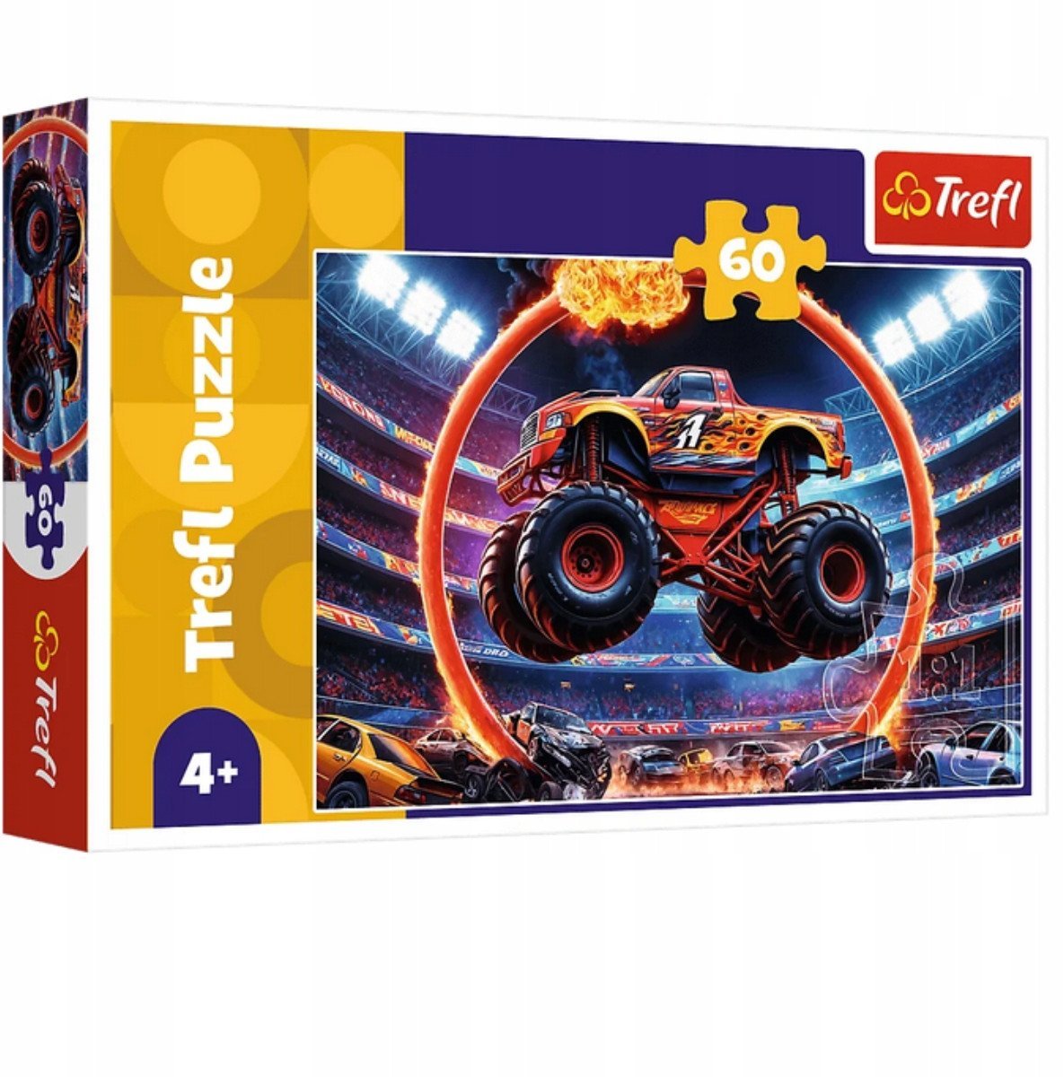 PUZZLE 60EL TREFL MONSTER TRUCK PUD20