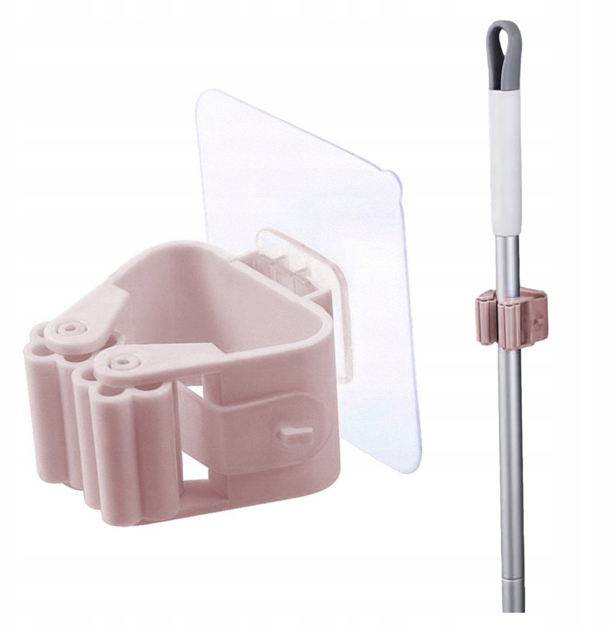 Wieszak Uchwyt Na Mop Miotłę Grabie Samoprzylepny