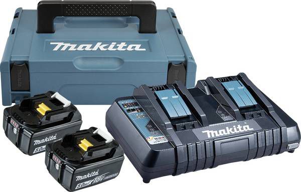Makita Zestaw zasilający do elektronarzędzia Makita Source Kit 18V 5Ah (197629-2)