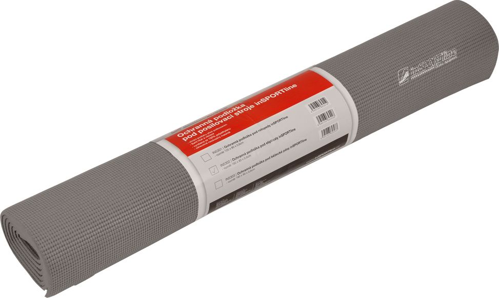 inSPORTline Uniwersalna mata ochronna 120 x 80 x 0,6 cm Kolor Jasny szary (5301)