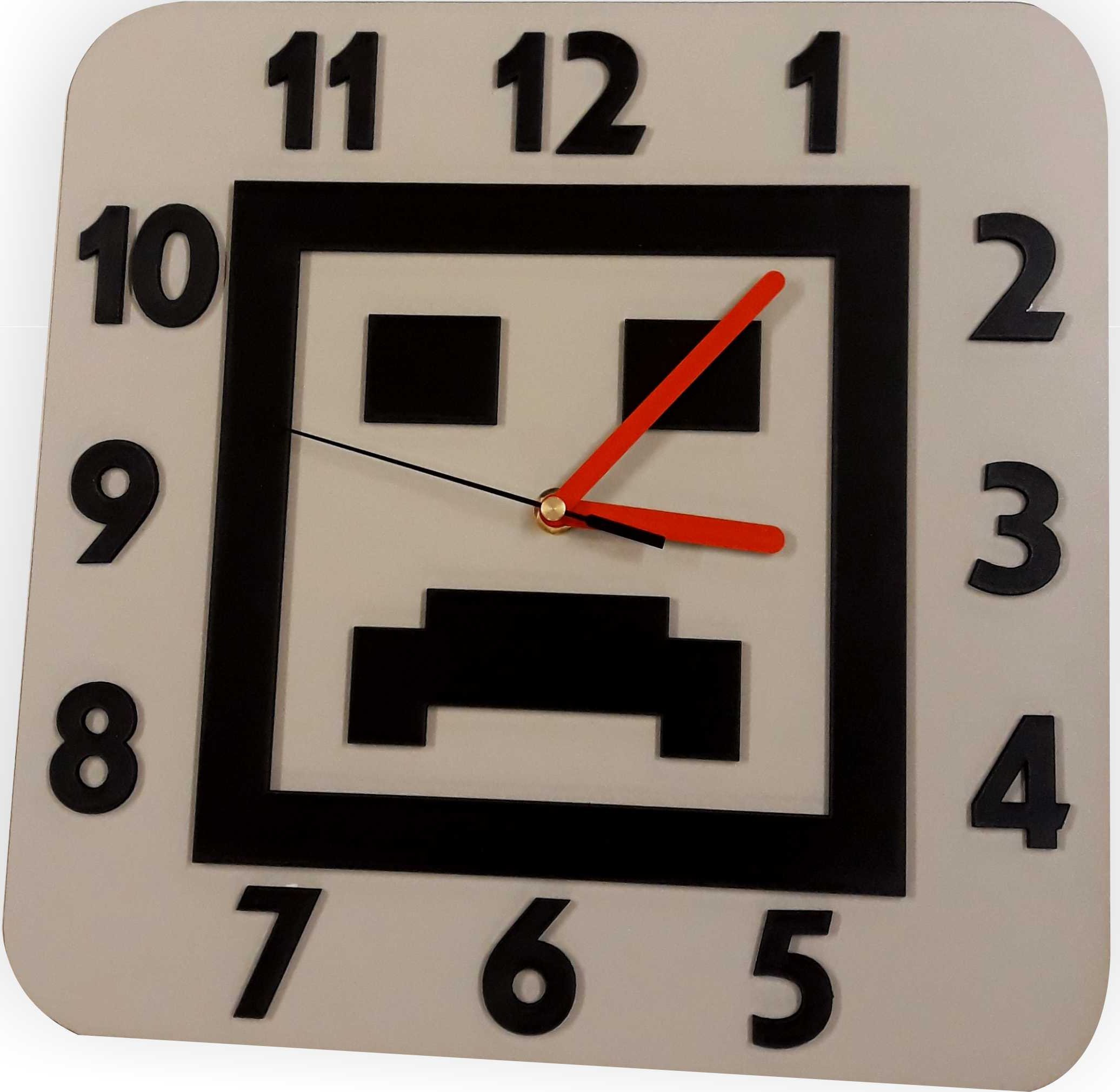 naSciane Zegar ścienny ala minecrafftt dla fana na prezentS