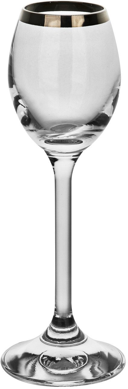 Zestaw 6 kieliszków do likieru 50 ml Platinium Line