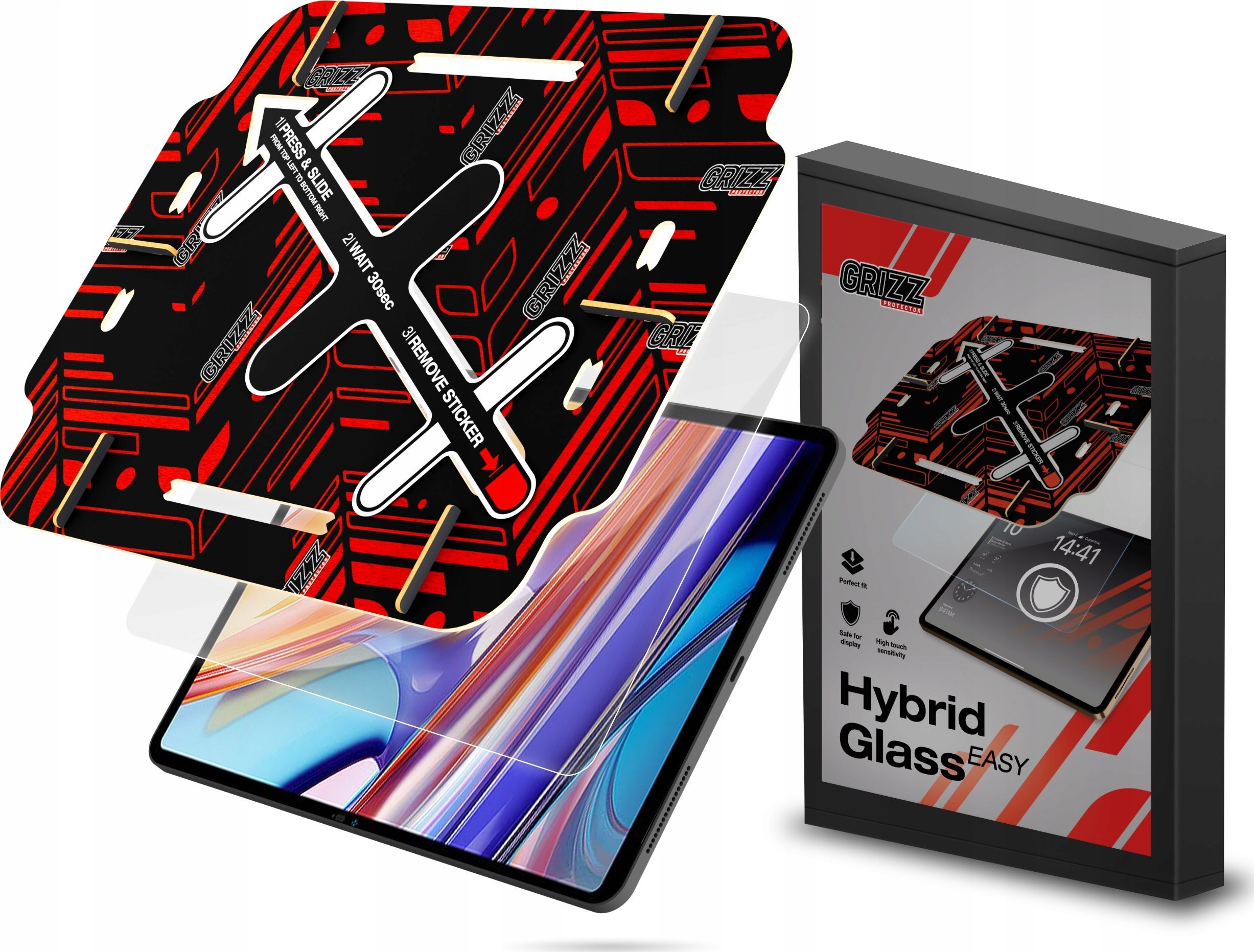GrizzGlass Szkło hybrydowe GrizzGlass HybridGlass Easy do Ulefone Armor Pad 3 Pro