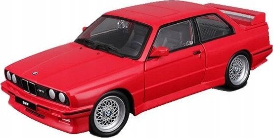 Bburago BMW M3 1988 Model Vehicle (red)