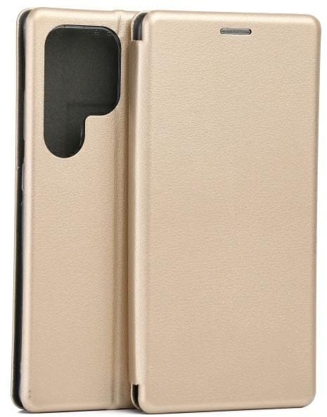 Beline Etui Book Magnetic Samsung S25 Ultra złoty/gold