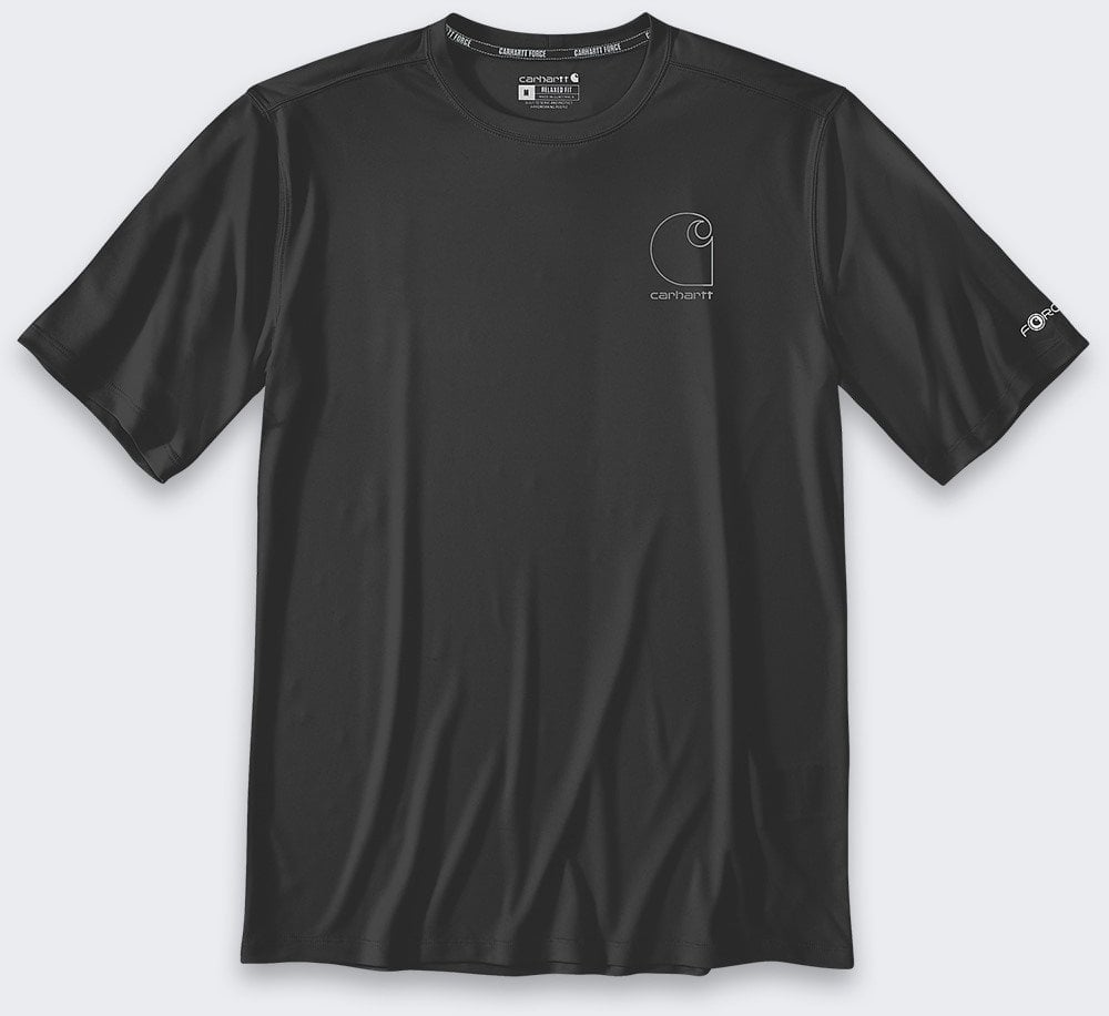 Koszulka Sun Defender Lightweight Logo SS Black