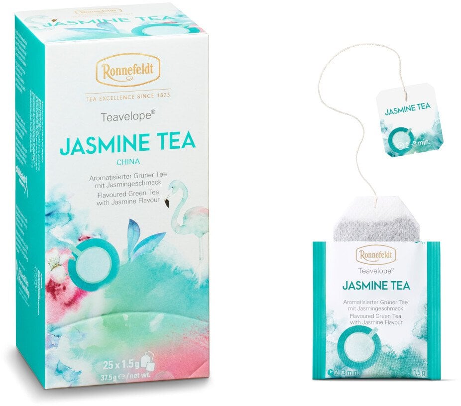 Ronnefeldt Zielona herbata Teavelope Jasmine 25 saszetek