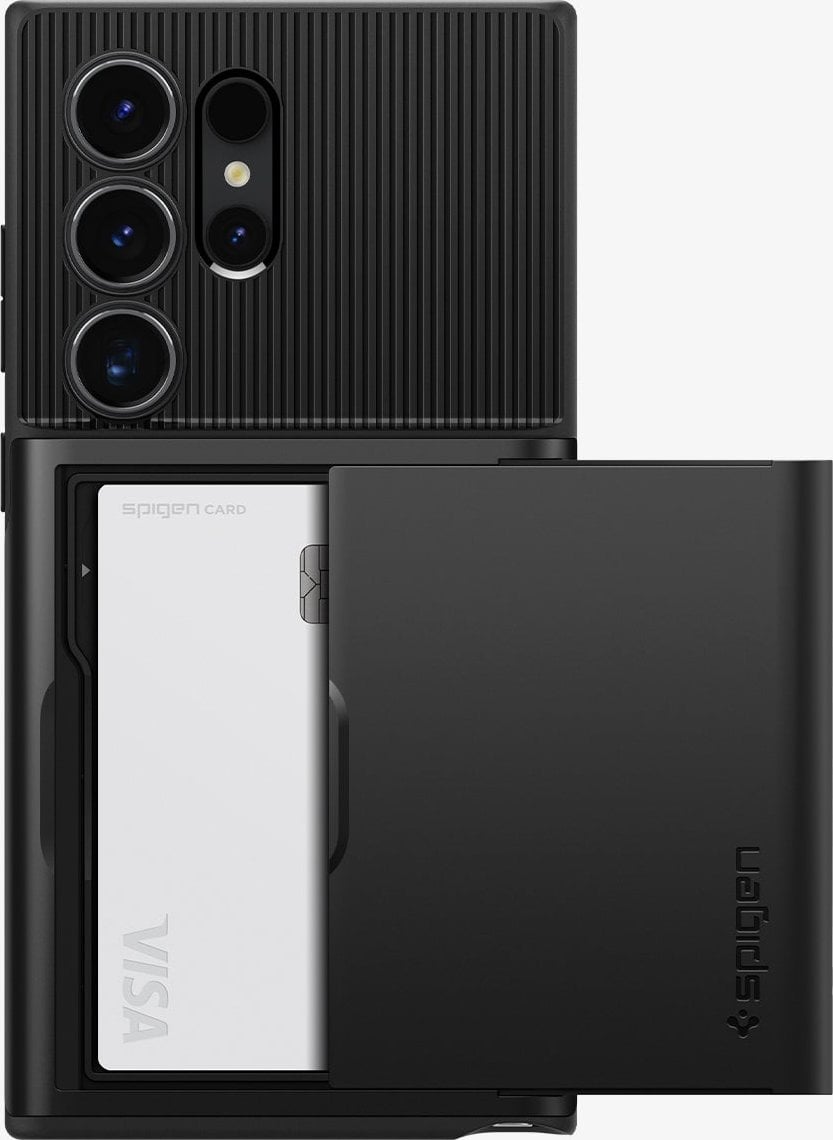Spigen Spigen Slim Armor CS, black - Samsung Galaxy S24 Ultra