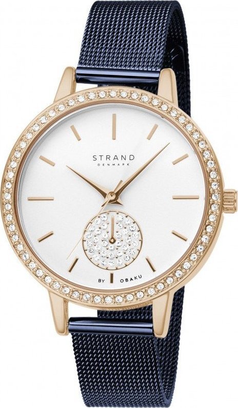 Zegarek Strand S705LXVIML Granatowy zegarek Damski Strand