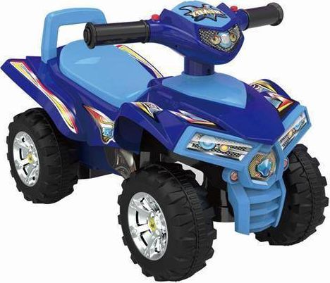 Baby Mix Jeździk quad z dźwiękiem granatowy