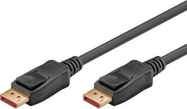 Kabel DisplayPort™ 2.1, certyfikowany, 80 Gbit/s - Długość kabla 1 m
