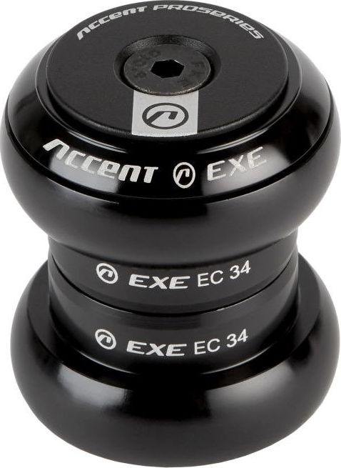 Accent Stery ahead HST-EXE 1-1-8" EC34-EC34, czarne, łożyska maszynowe Uniwersalny