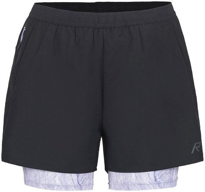 Rukka moteriški treniruočių šortai 2in1 MAKELA, juodi