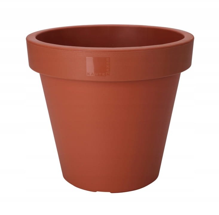 Doniczka ogrodowa terakota ozdobna 25 x 22 cm okrągła