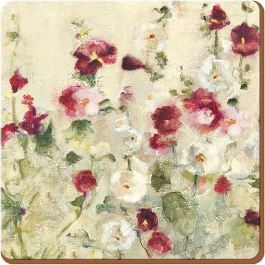 Podkładki pod kubek małe Makowa łąka 6szt