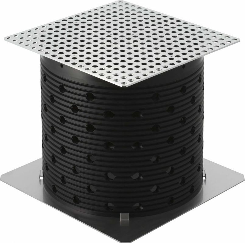 Geberit Zestaw uzupełniający tarasowy lekki Pluvia TYP7 D56