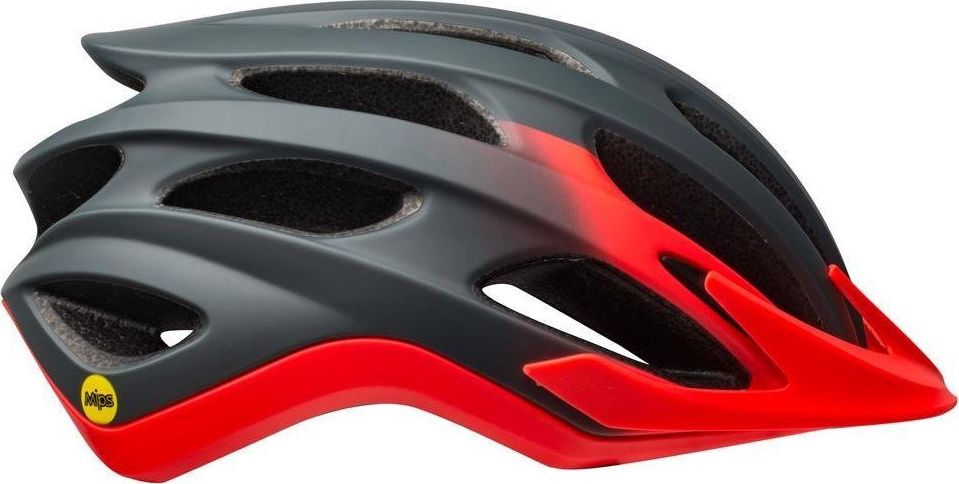 Bell Kask mtb BELL DRIFTER matte gloss gray infrared roz. L (58–62 cm) (NEW)
