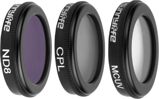 Filtr SunnyLife Zestaw Filtrów - Filtr ND4 / ND8 / ND16 do DJI MAVIC 2 ZOOM