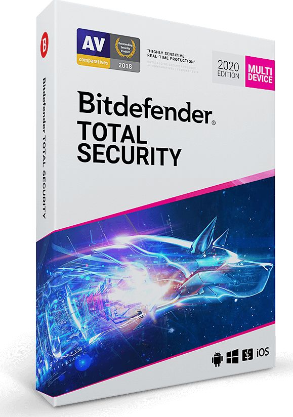 Bitdefender Total Security 2020 na 10 urządzeń na 36 miesięcy (BDMD-N-3Y-10D)