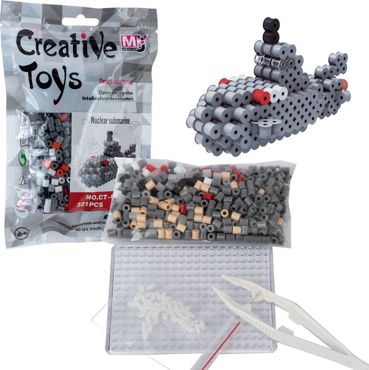 KORALIKI DO PRASOWANIA IRON BEADS WOJSKO pojazd