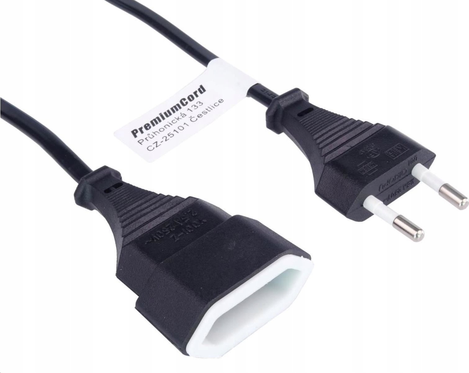 PremiumCord PREMIUMCORD Kabel napájecí 230V/2,5A 2m