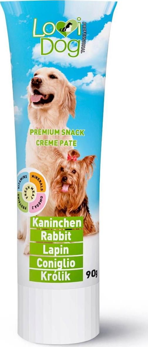 John Dog SMAKOŁYKI Lovi Dog tubka ALL LIFE STAGES KRÓLIK 90 g