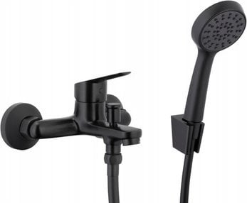 5414-510-81 / KFA / SPARC / BATERIA WANNOWA ŚCIENNA + ZEST/NATRYSKOWY PUNKTOWY , CZARNA /