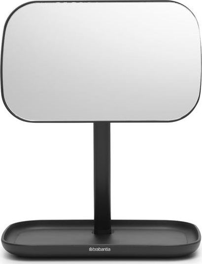 Lusterko kosmetyczne Brabantia Lusterko z tacką na drobiazgi ReNew ciemnoszare 280702