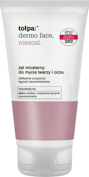 Tołpa rosacal, żel micelarny do mycia twarzy i oczu 150 ml