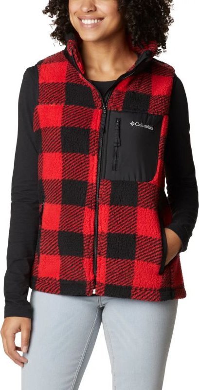 Columbia Columbia West Bend Vest 1939914658 Czerwone S