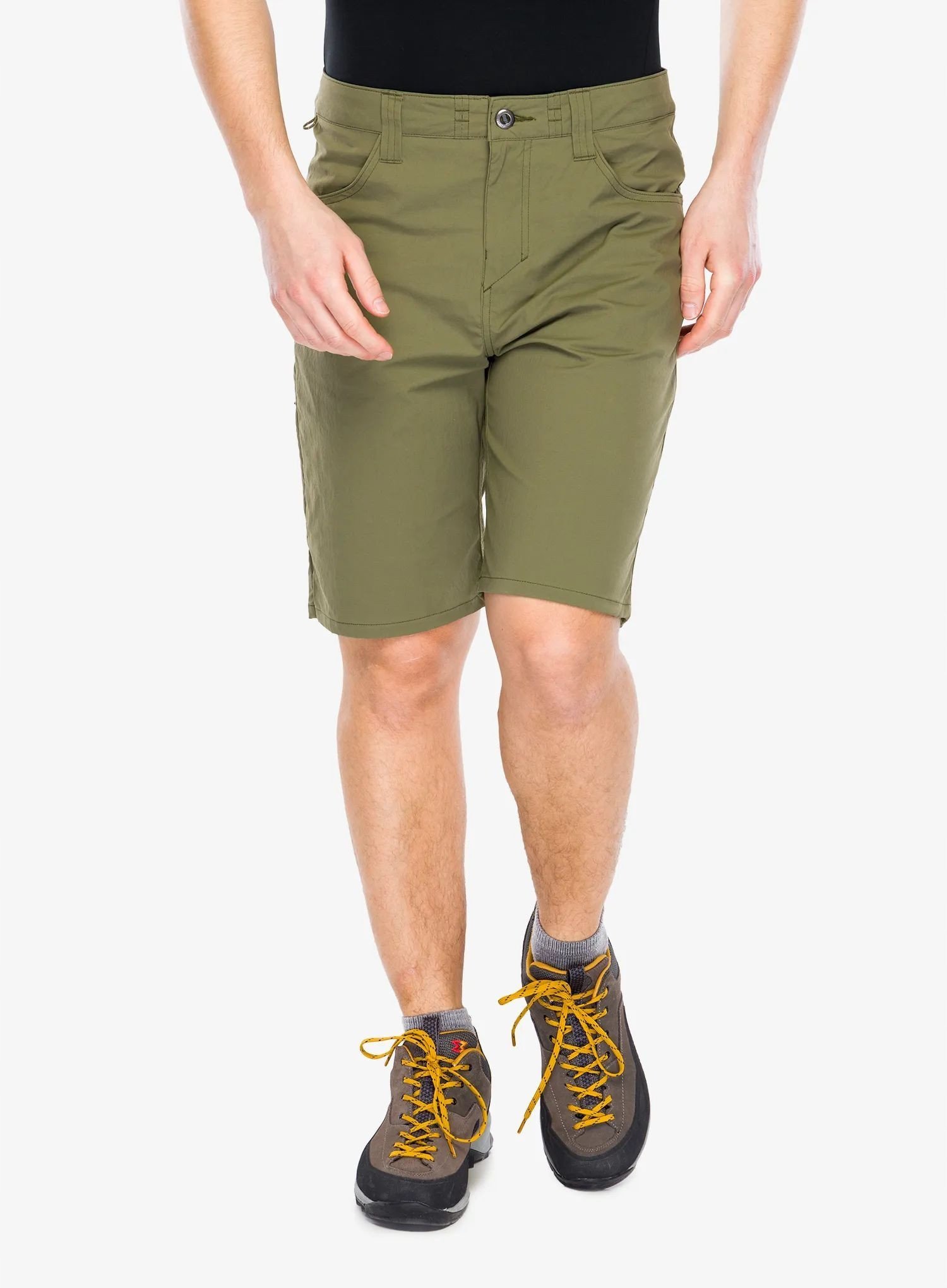 Spodenki turystyczne Patagonia Quandary Shorts 10 in. - tent green rozmiar: l