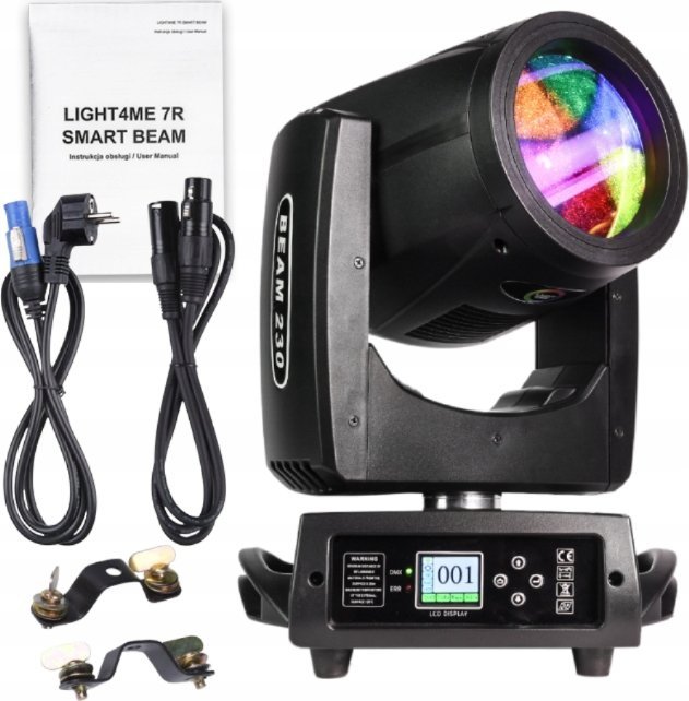 Kolumna LIGHT4ME LIGHT4ME 7R SMART BEAM głowica ruchoma 230W lampowa