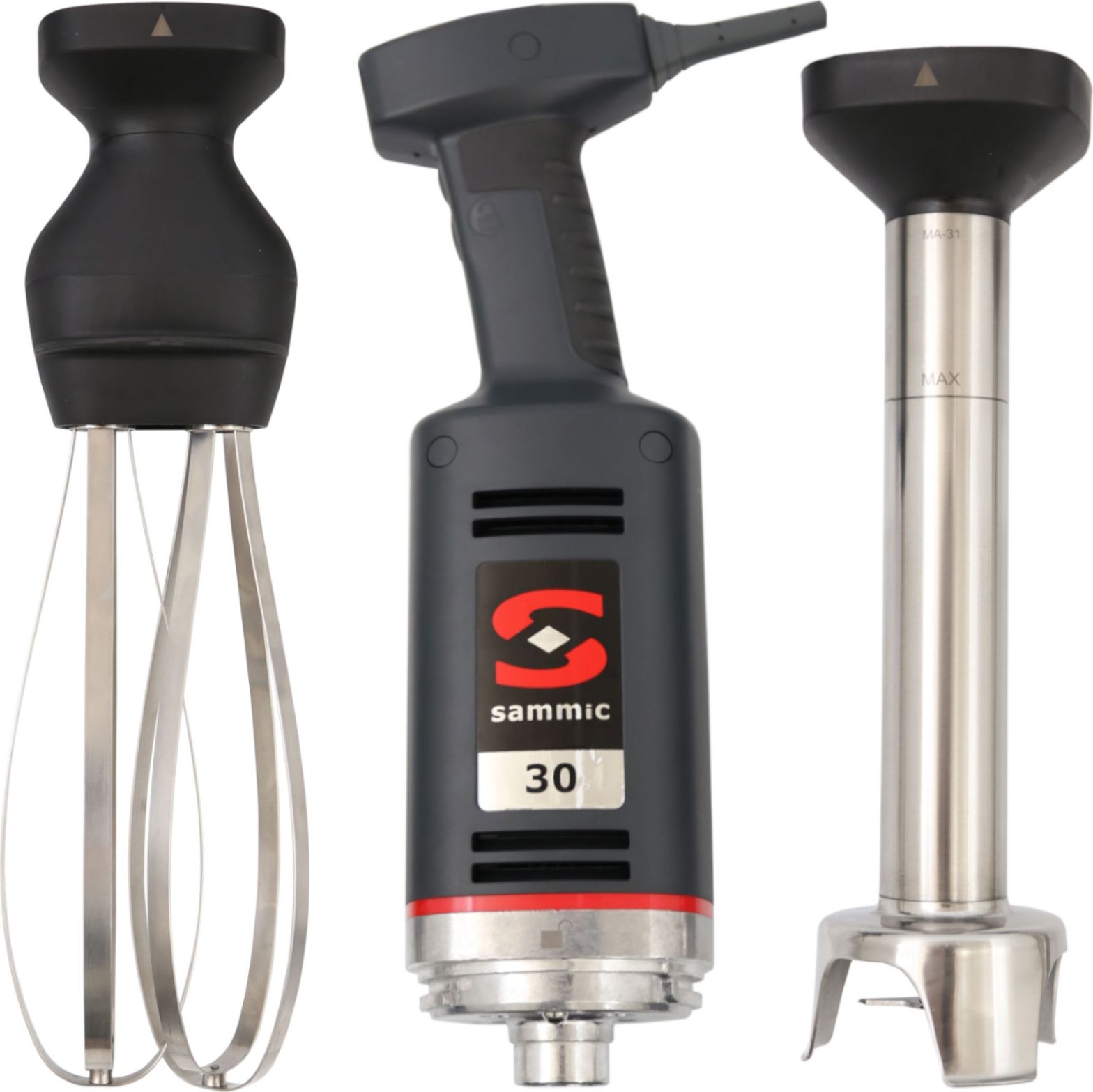 Sammic Mikser blender ręczny z ramieniem miksującym i ubijającym MB-31 570 W - Sammic 3030676 Mikser blender ręczny z ramieniem miksującym i ubijający