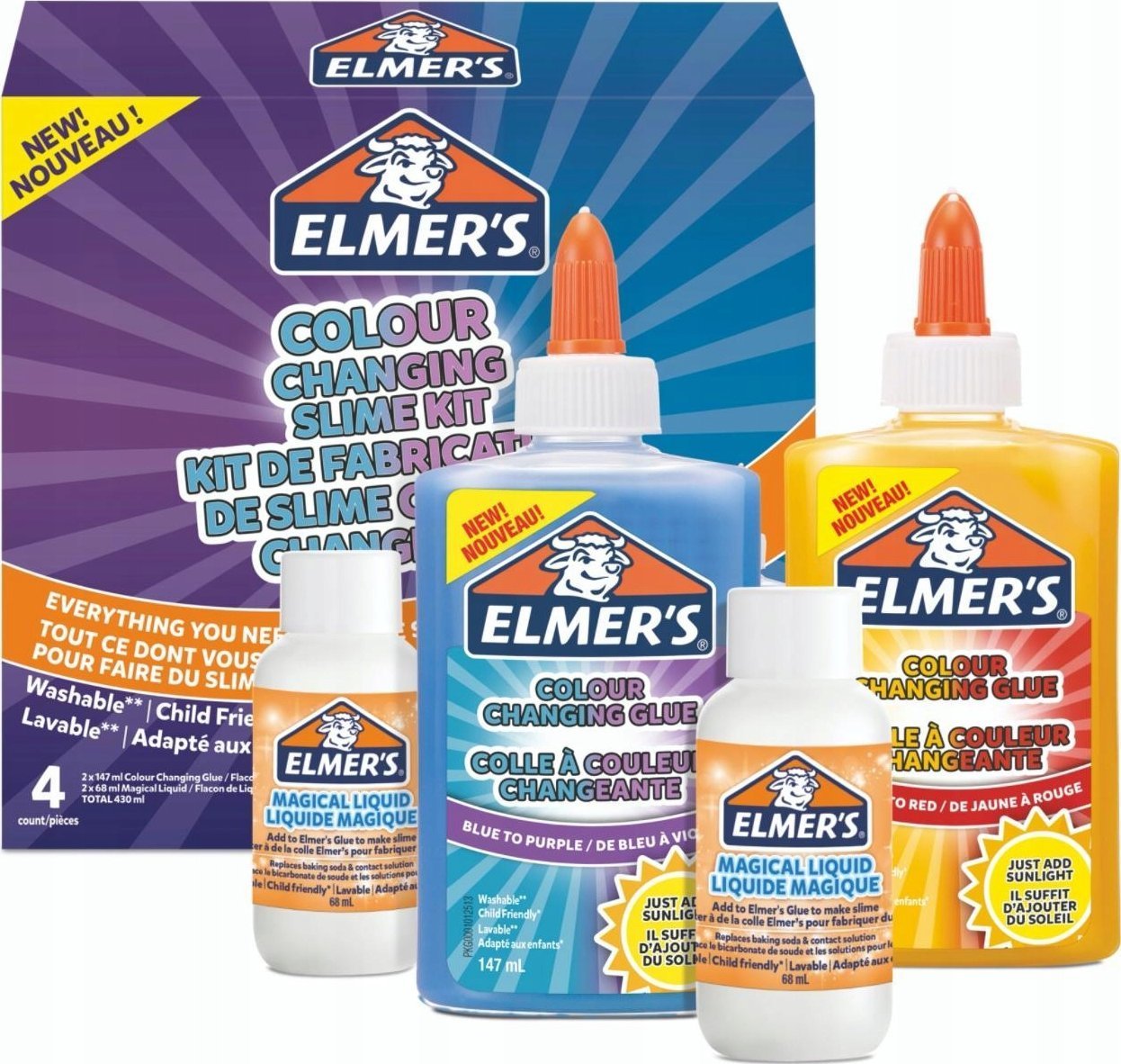 Elmers Elmers Farbwechselndes DIY-Slime Kit