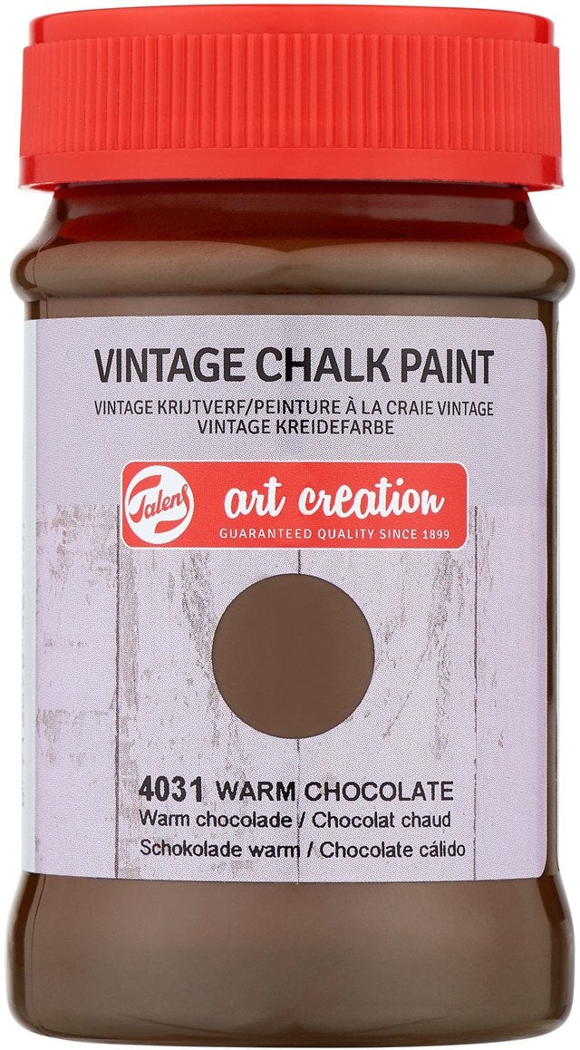 Artequipment Talens Art Creation Vintage Chalk Jar 100 ml Warm Chocolate 4031