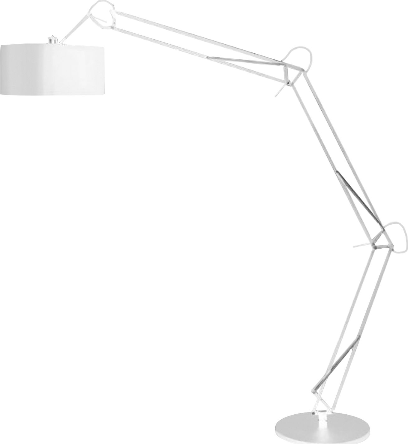 Lampa podłogowa Azzardo Lampa stojąca Bosse FL-13072 White