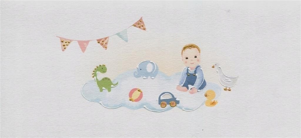 Teka Karnet Narodziny/Roczek DL D04 - Chłopiec z zabawk