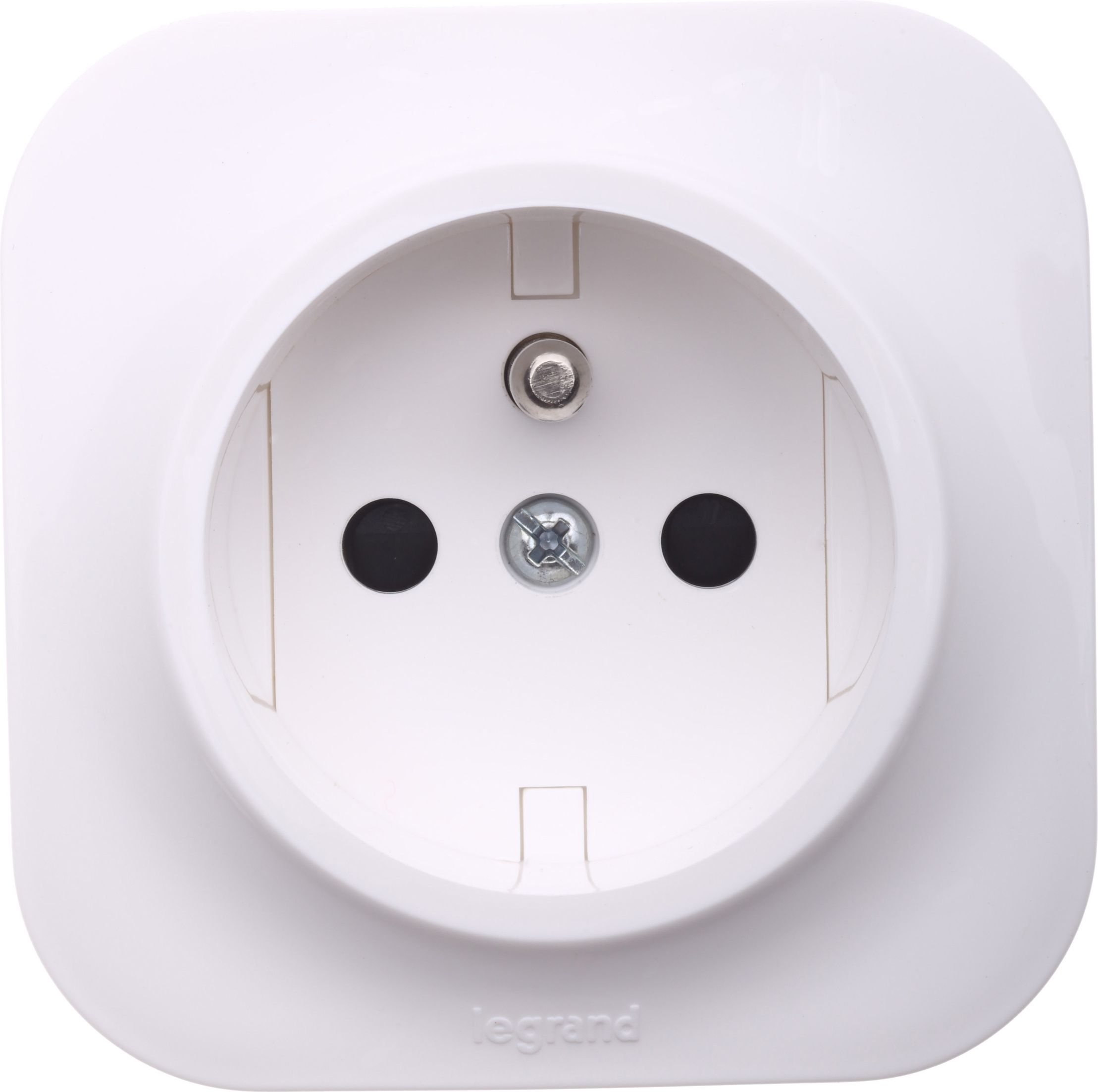Legrand Gniazdo wtyczkowe z uziemieniem 16A 250V białe - 782417