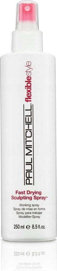 PAUL MITCHELL Paul Mitchell, Flexible Style Fast Drying Sculpting, Paraben-Free, Hair Spray, Shine & Body, Medium Hold, 250 ml For Women