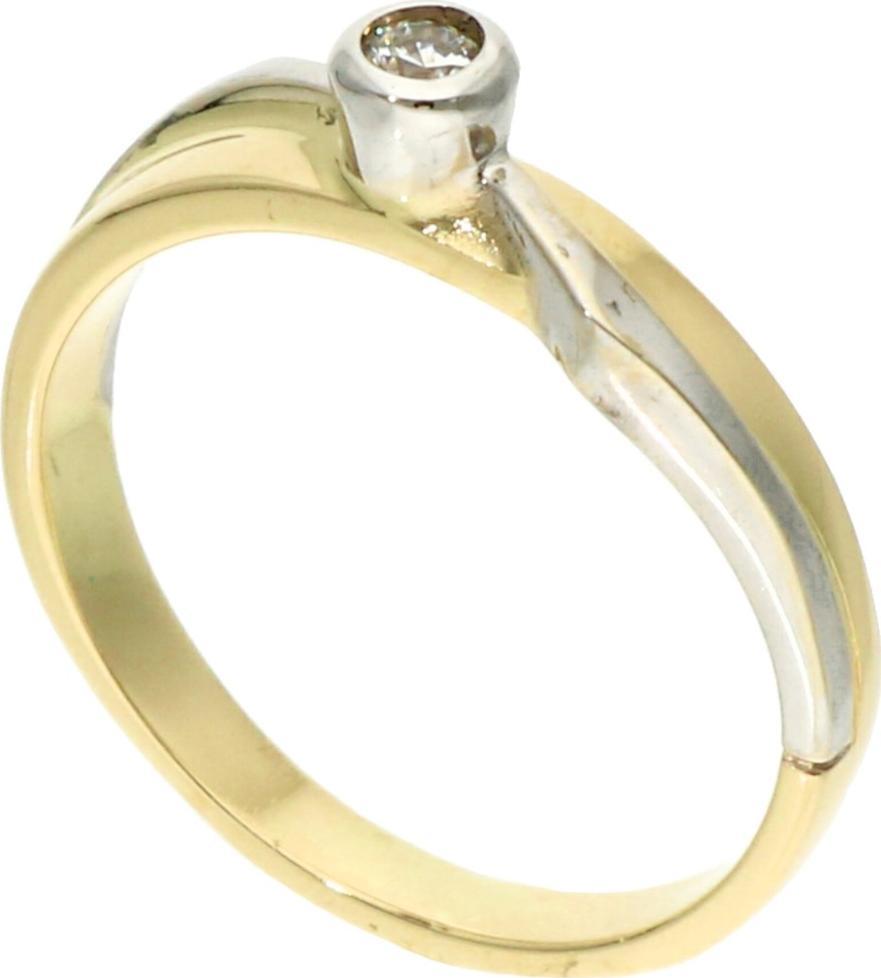 Rosanto Złoty pierścionek z rodowaniem roz. 12 585 14k