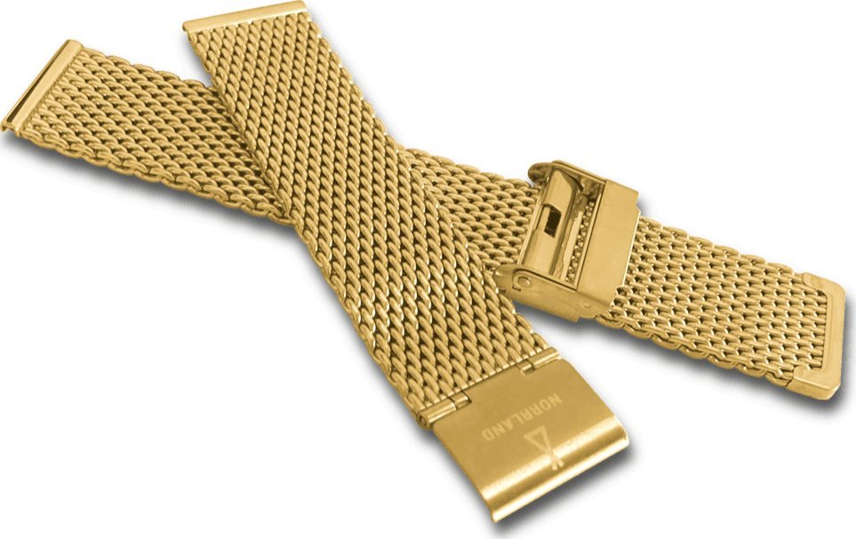 Lavvu LAVVU Stalowy pasek NORRLAND Gold MESH - 20