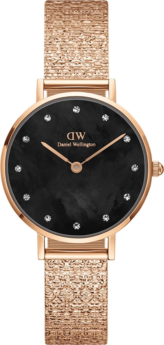 Zegarek damski Daniel Wellington DW00100591 CYRKONIE różowe złoto