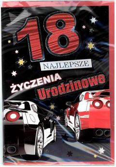 Panorama Karnet 18-stka naklejany 3D nr 004 + koperta (233290)