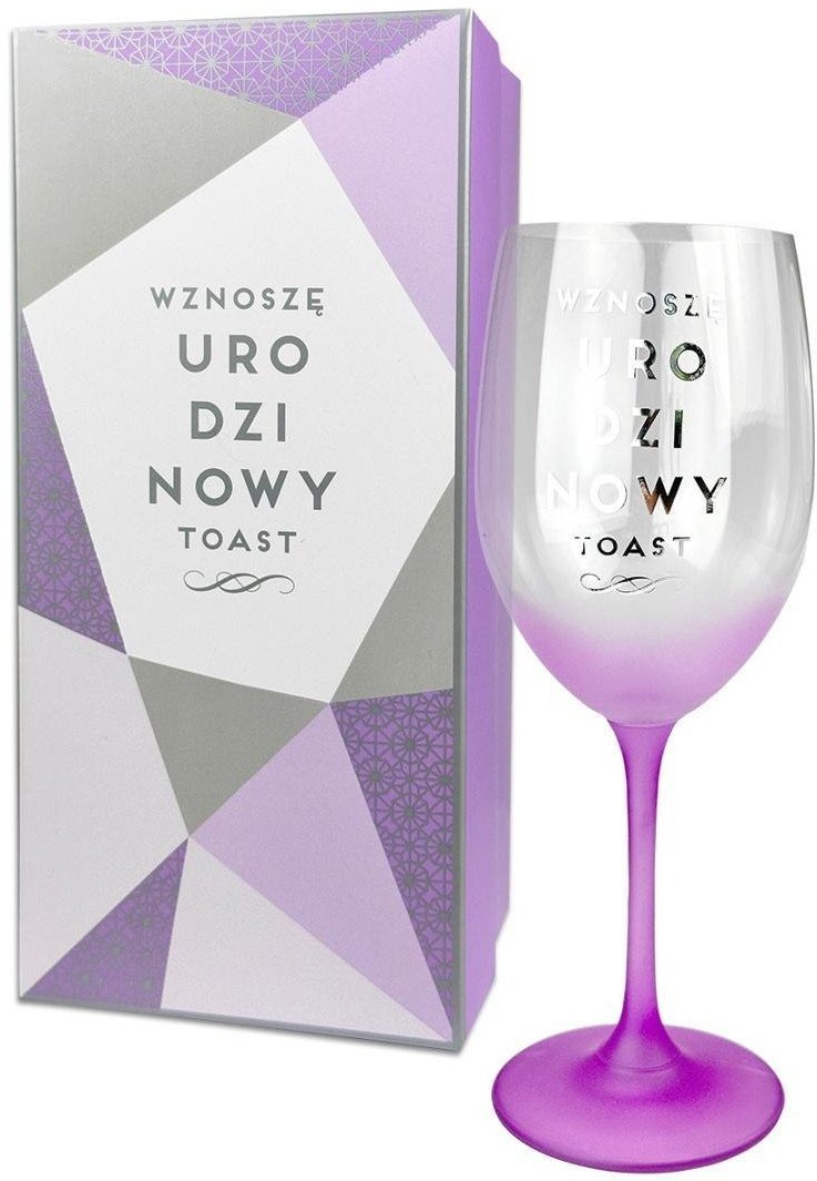 Kieliszek Pastelove Urodziny Toast