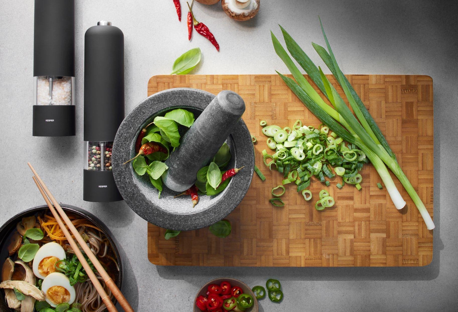 Kesper Deska do krojenia i serwowania buk FSC 23x1