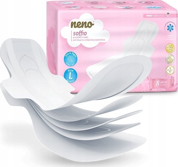 Neno Soffio Jednorazowe podpaski poporodowe, 8 sztuk