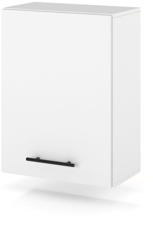 szafka kuchenna wisząca modułowa nowoczesna uchwyty 50cm spremium biały mat