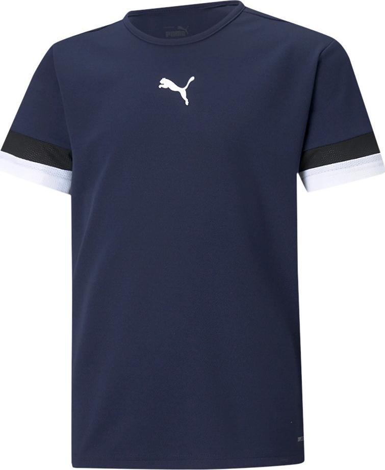 Puma Koszulka dla dzieci Puma teamRISE Jersey Jr granatowa 704938 06 : Rozmiar - 116cm