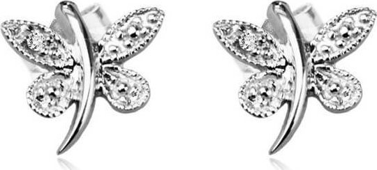 Staviori Złote kolczyki KBD1897 - Diament