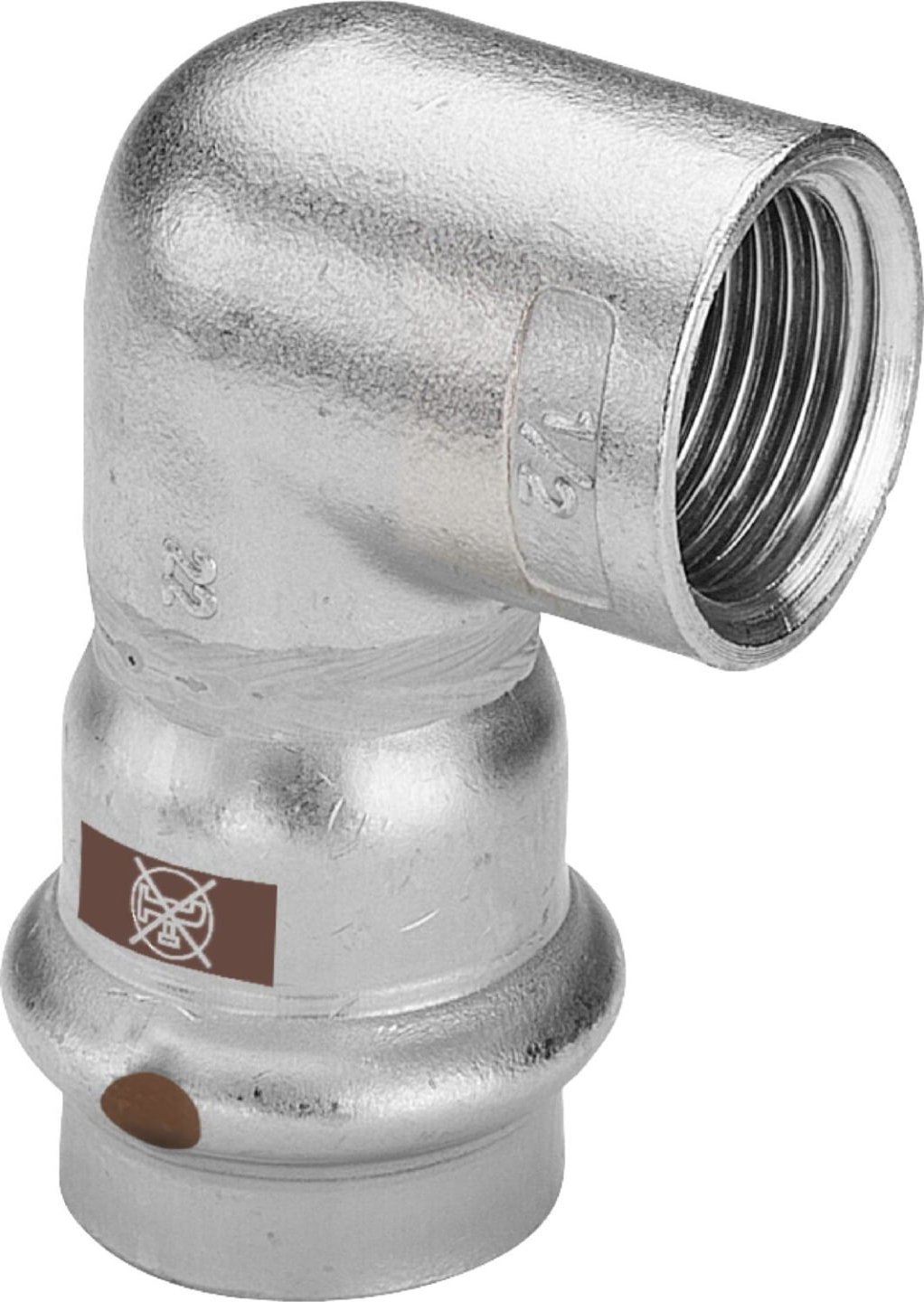 SANHA Kolano SANHA-NIROSAN-Stahl szlachetna d90° d28SANHA